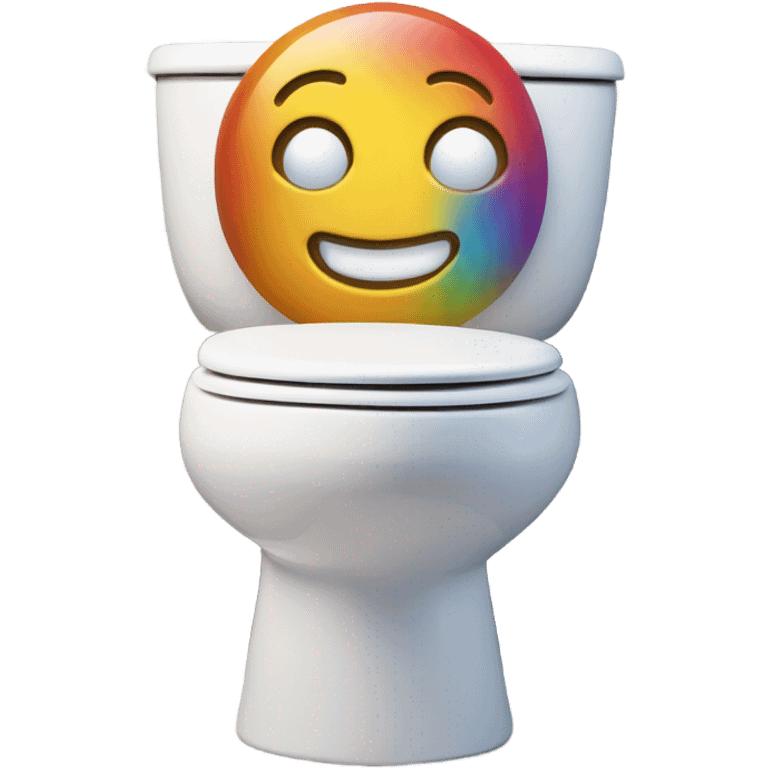 A skibidi toilet emoji