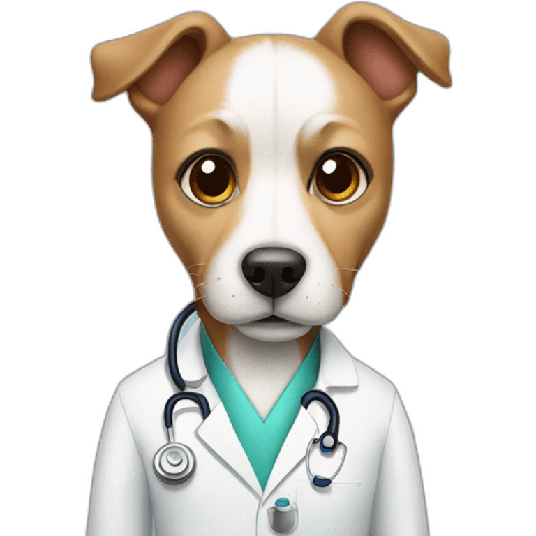 Dog doctor emoji