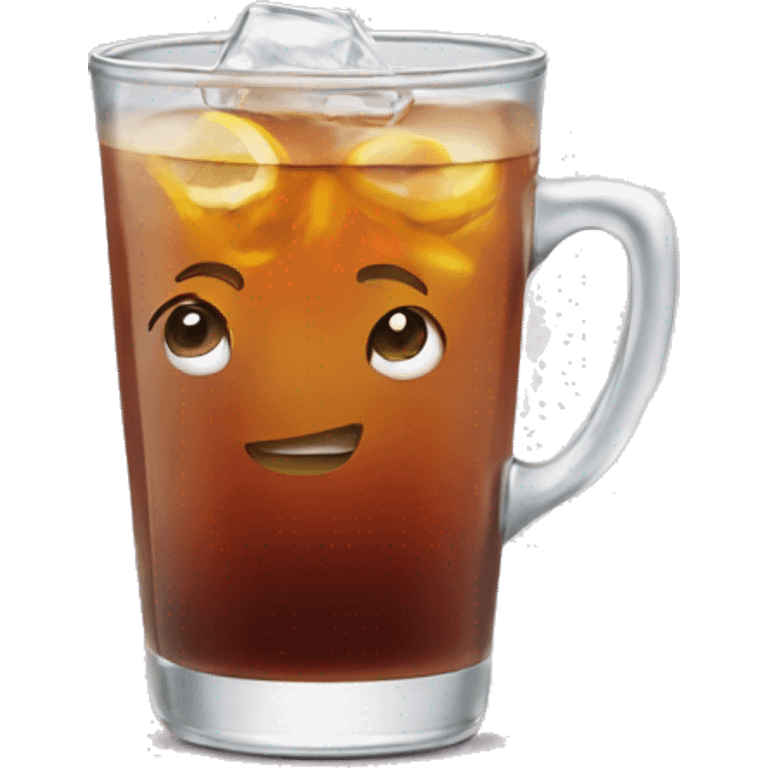 Ice tea  emoji