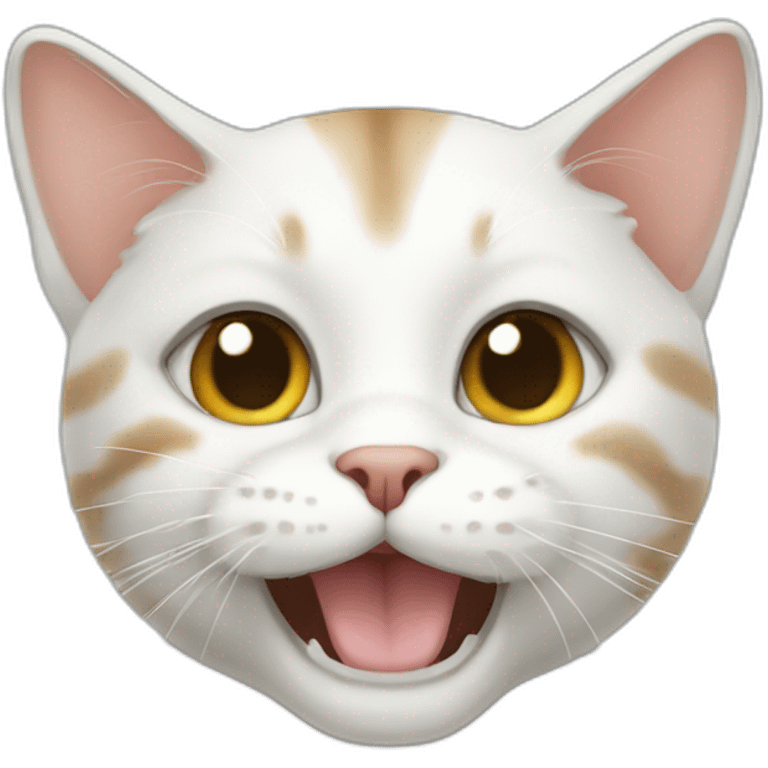 Cat with cerebal palsy emoji