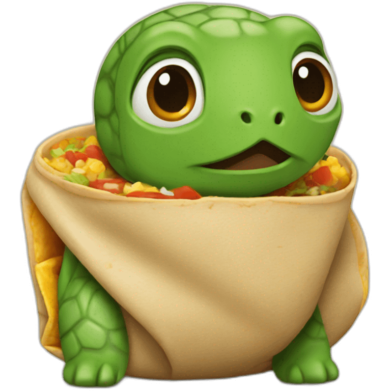 burrito turtle emoji