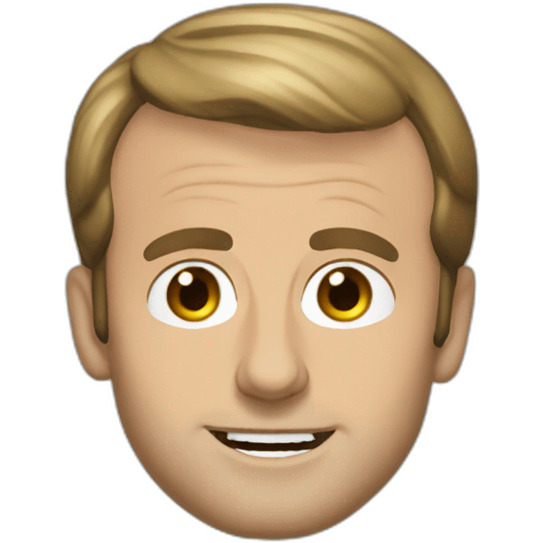 Emmanuel Macron emoji