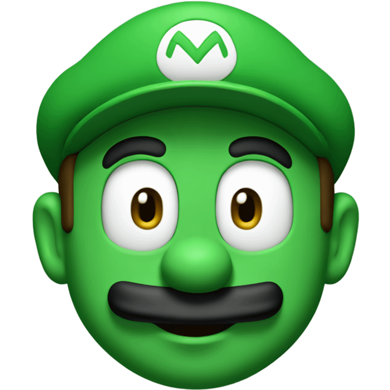 Green Mario emoji