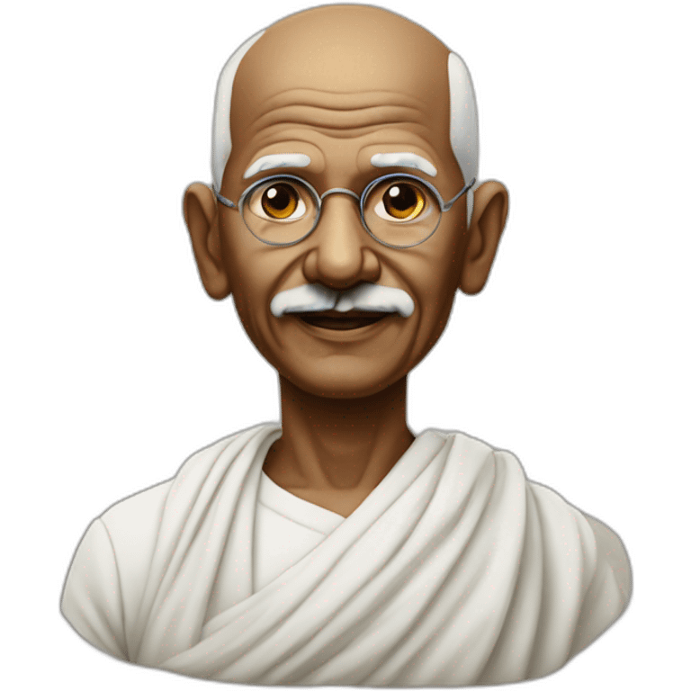 Mahathma Ghandi emoji