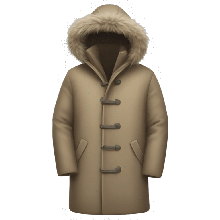 winter coat emoji