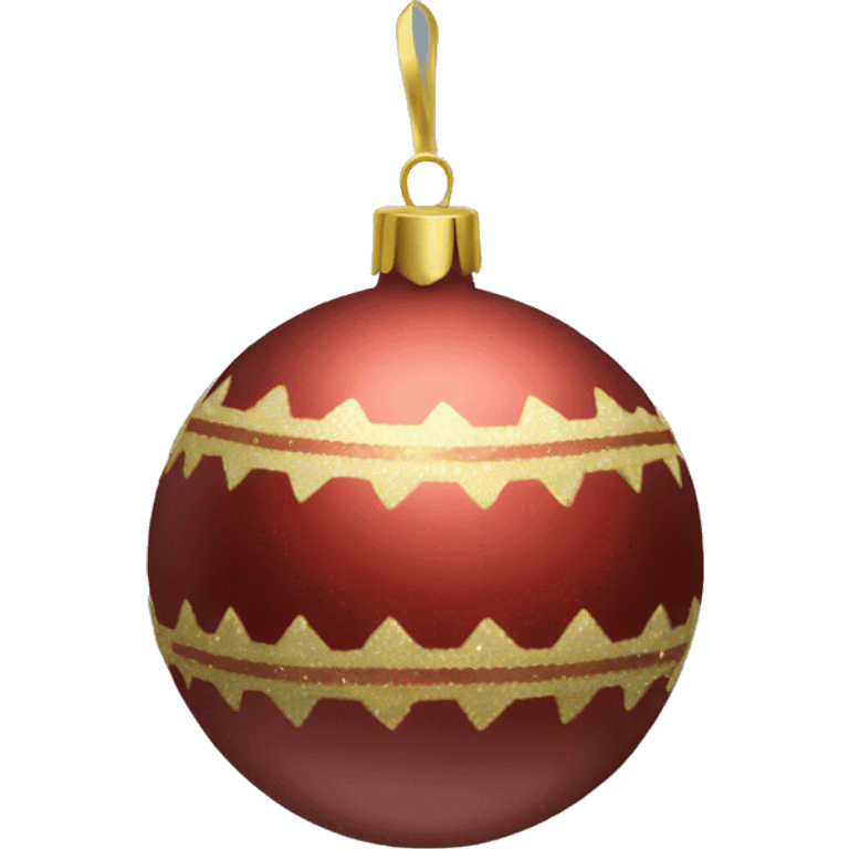 Christmas ball emoji