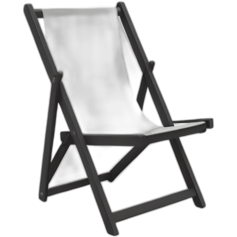 white folding chair emoji