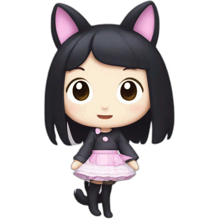 Kuromi Sanrio emoji