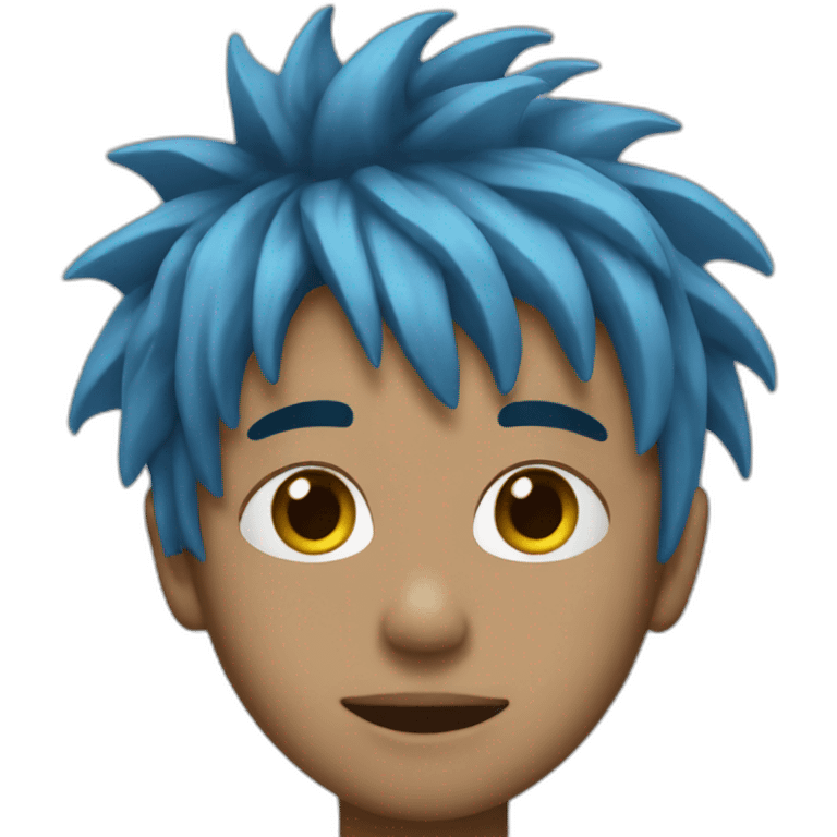 Xxxtentation blue hair emoji