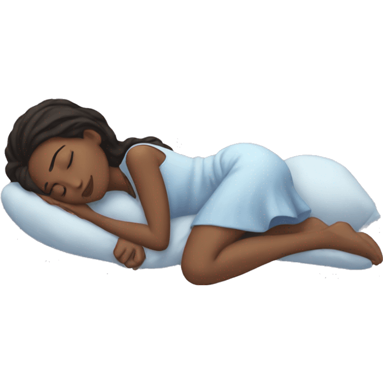 girl sleeping aesthetic emoji