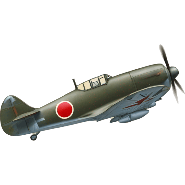 Japanese A6M Zero emoji