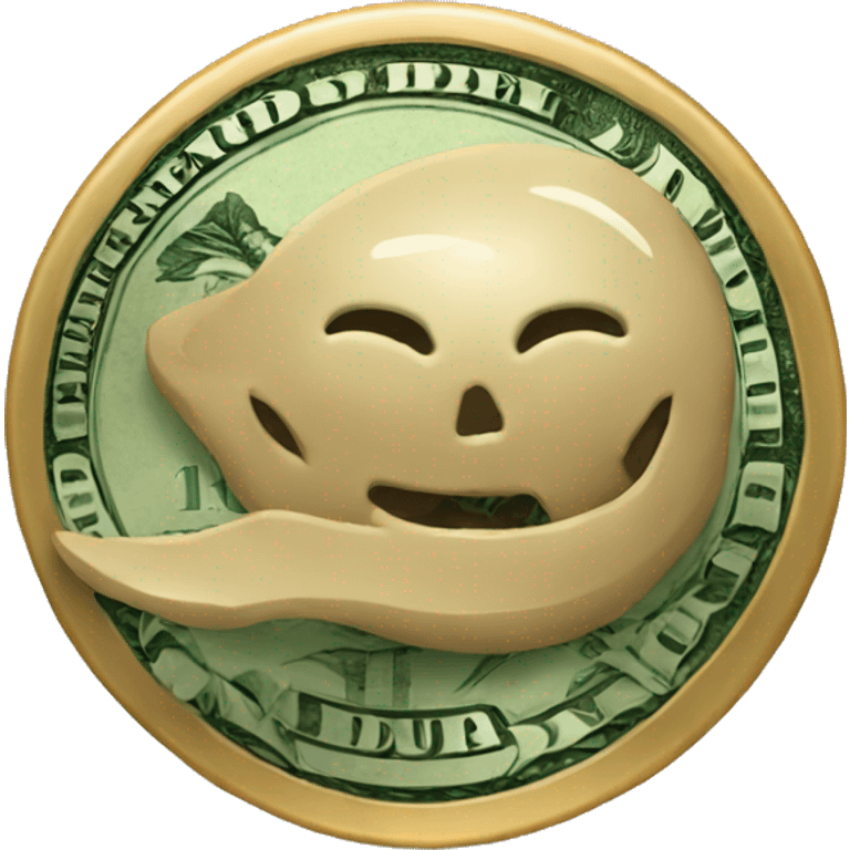 Generate an emoji regarding Conversion of Rupee into Dollar emoji