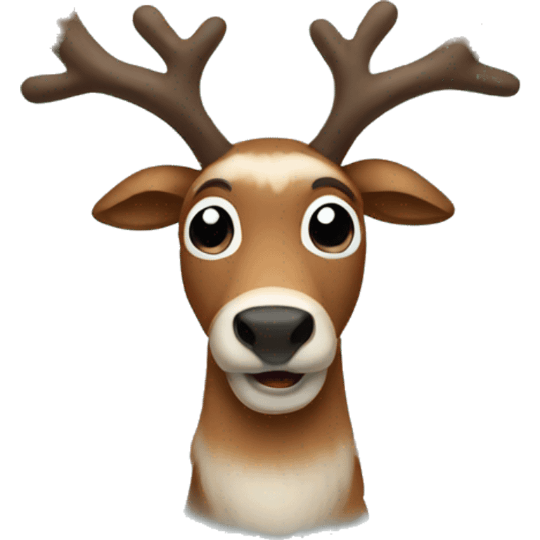 Reindeer emoji