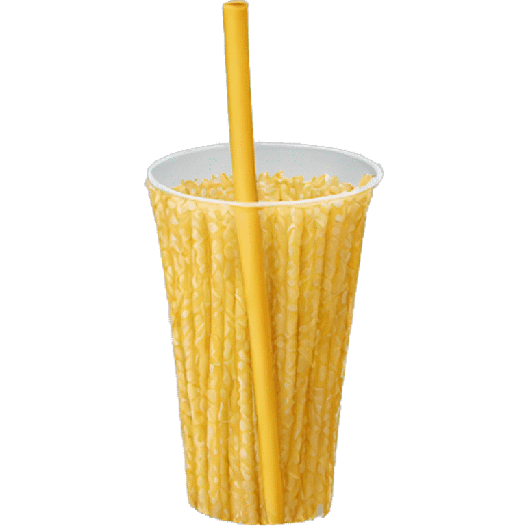 straw emoji