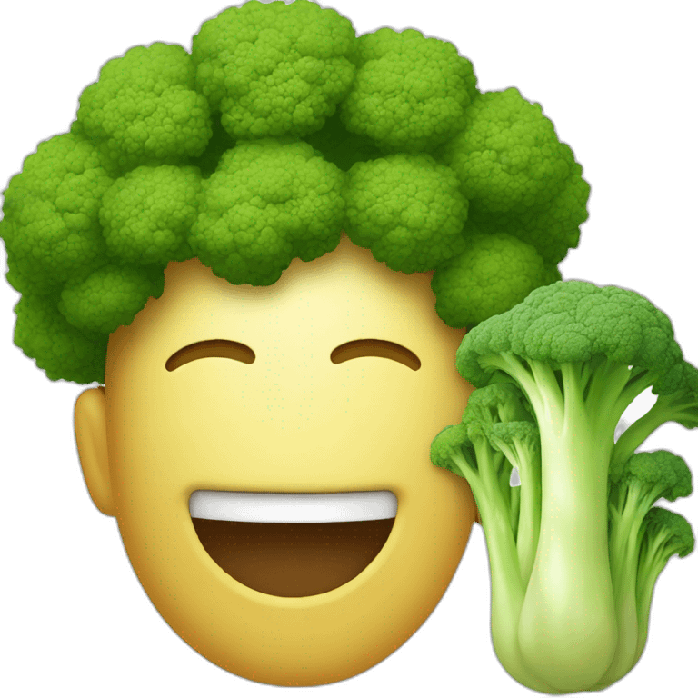 Brocoli smile emoji