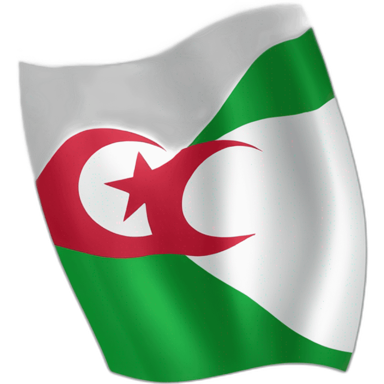 the flag of the country algeria emoji