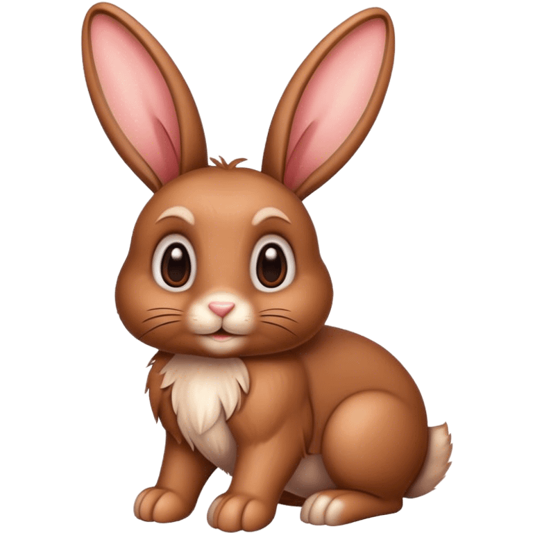 Brown bunny emoji