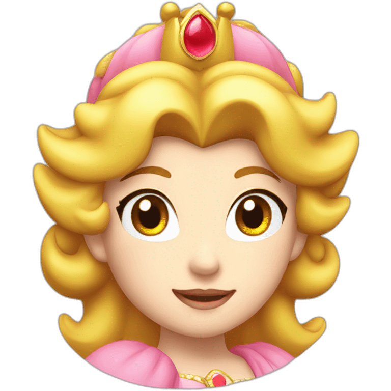 Princess peach emoji