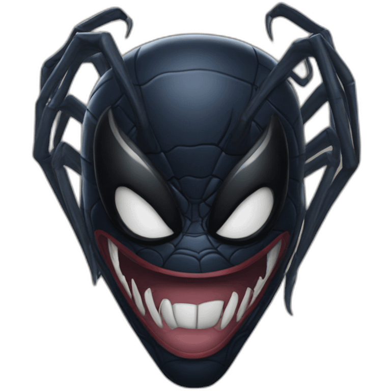 Venom spiderman emoji