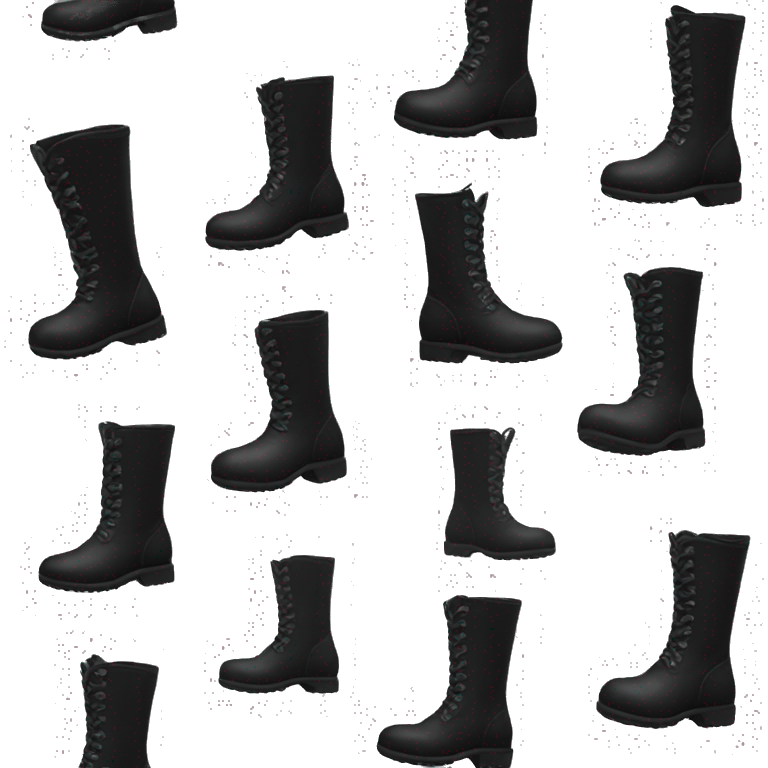 black boots  emoji