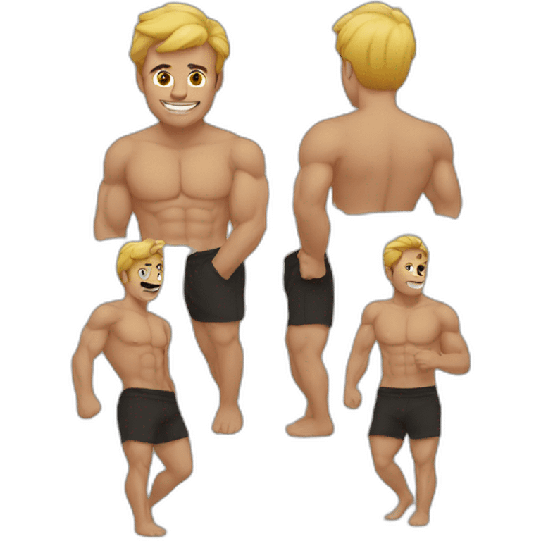 6 pack guy emoji