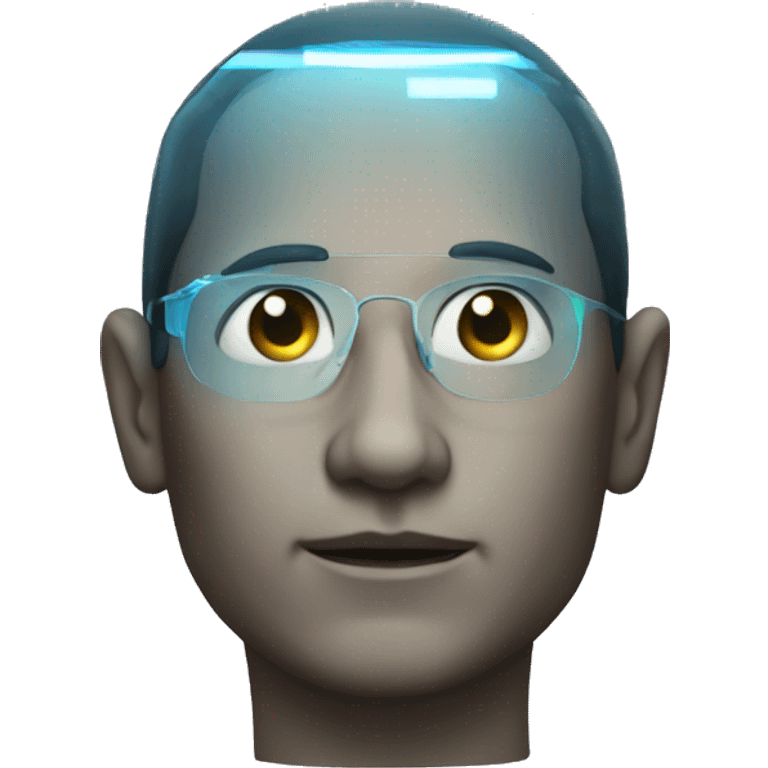 an head hologram emoji