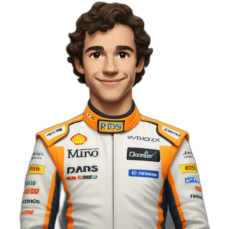 lando norris is f1 emoji