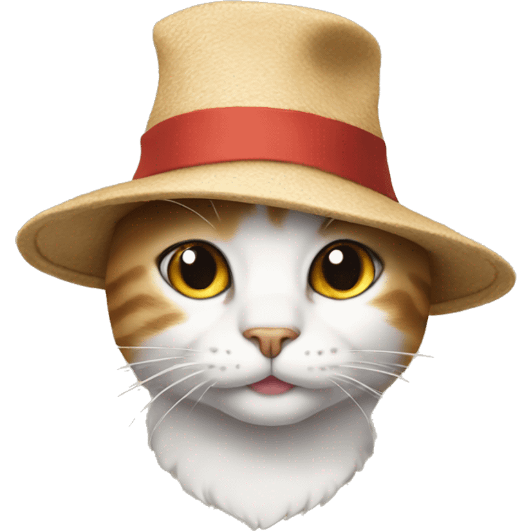 cat with hat emoji