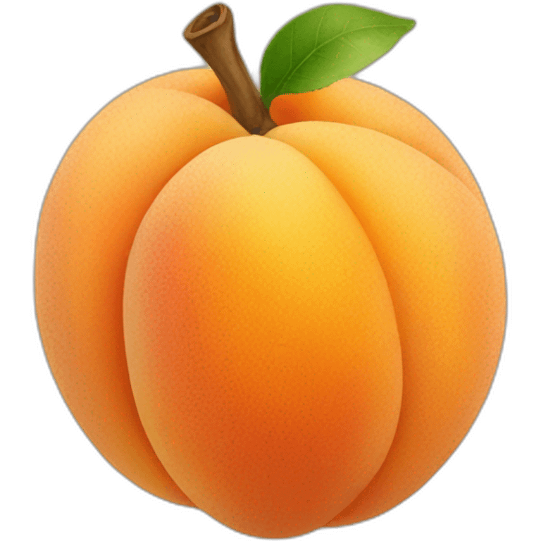 apricot emoji