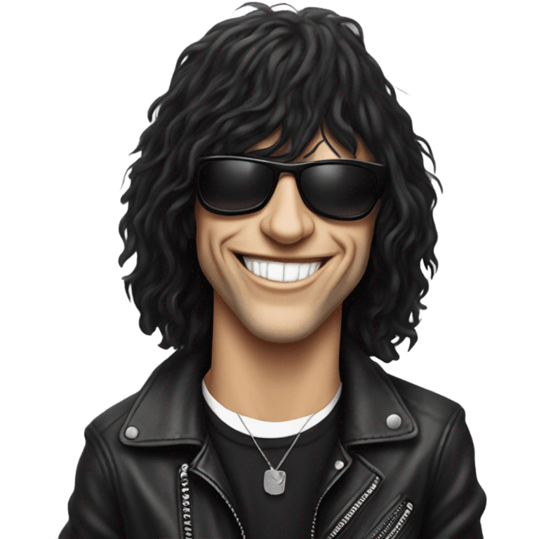 joey ramone smiling emoji