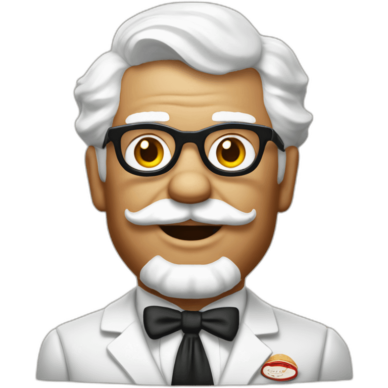 colonel sanders mcdonald emoji