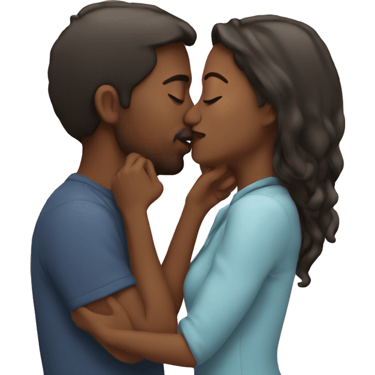 Couple kissing  emoji