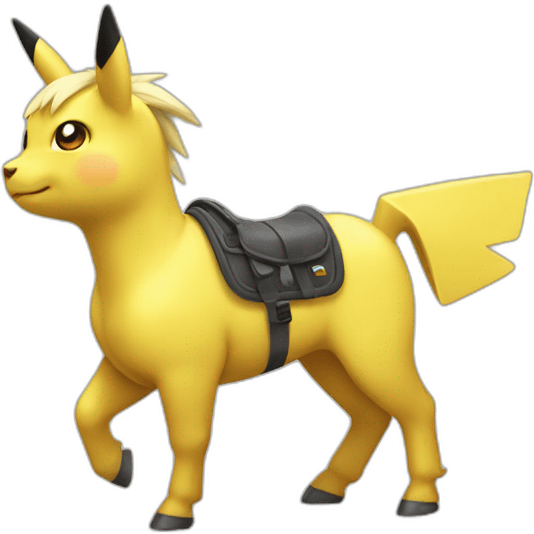 pikachu horse emoji