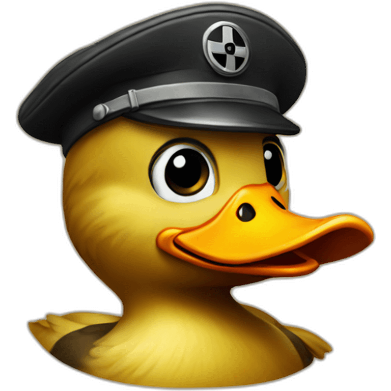 Nazi duck emoji