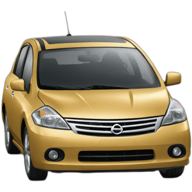 Nissan tiida 2010 close emoji