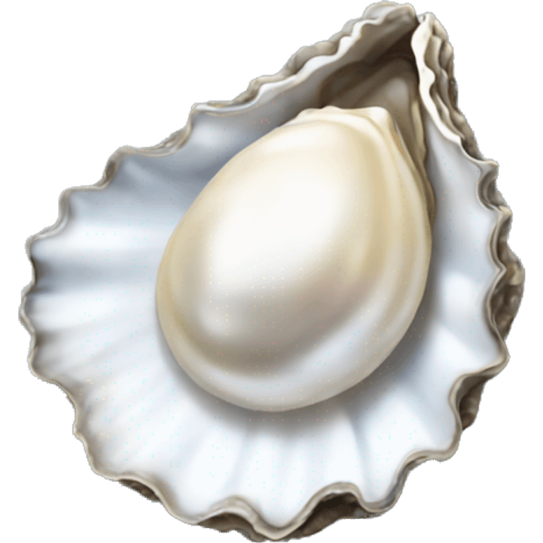 oyster with pearl emoji