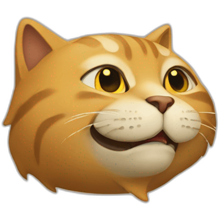 Un chat qui conduit emoji