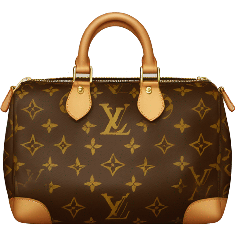 Louis Vuitton bag emoji