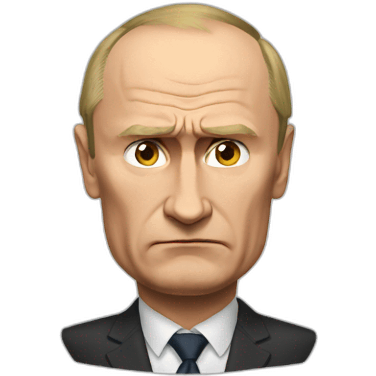 Putin angry emoji