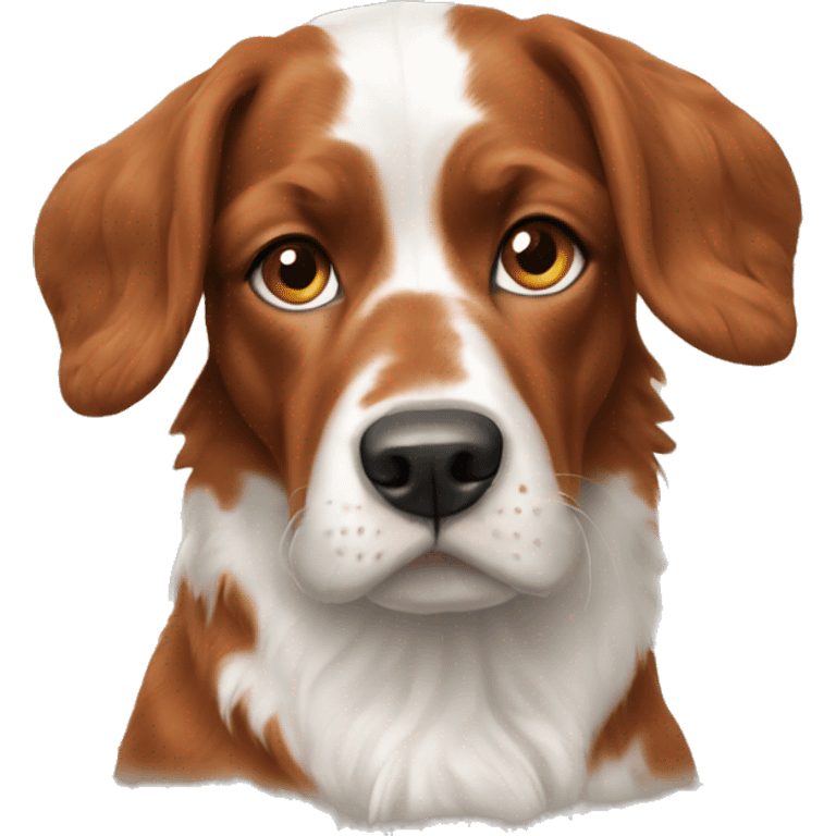 French Brittany dog emoji