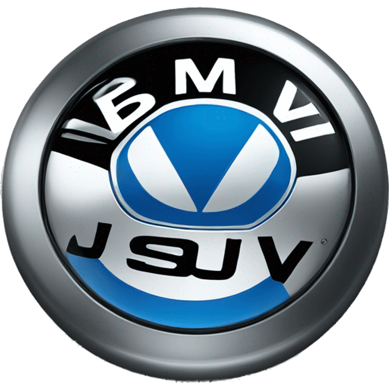 Bmw logo with name jasraj on it emoji