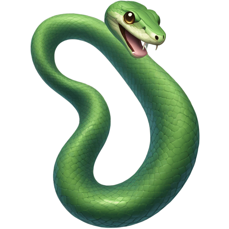 Slithering snake emoji