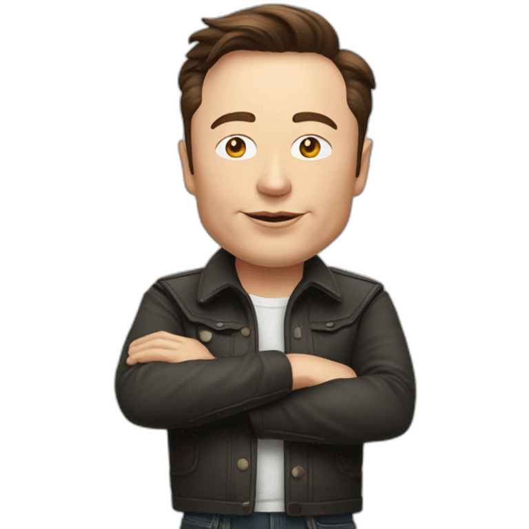 Elon musk qui dit fais un pouce en l’air emoji