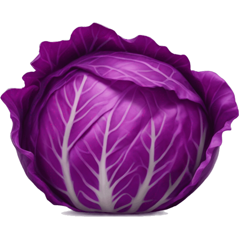 Red cabbage emoji