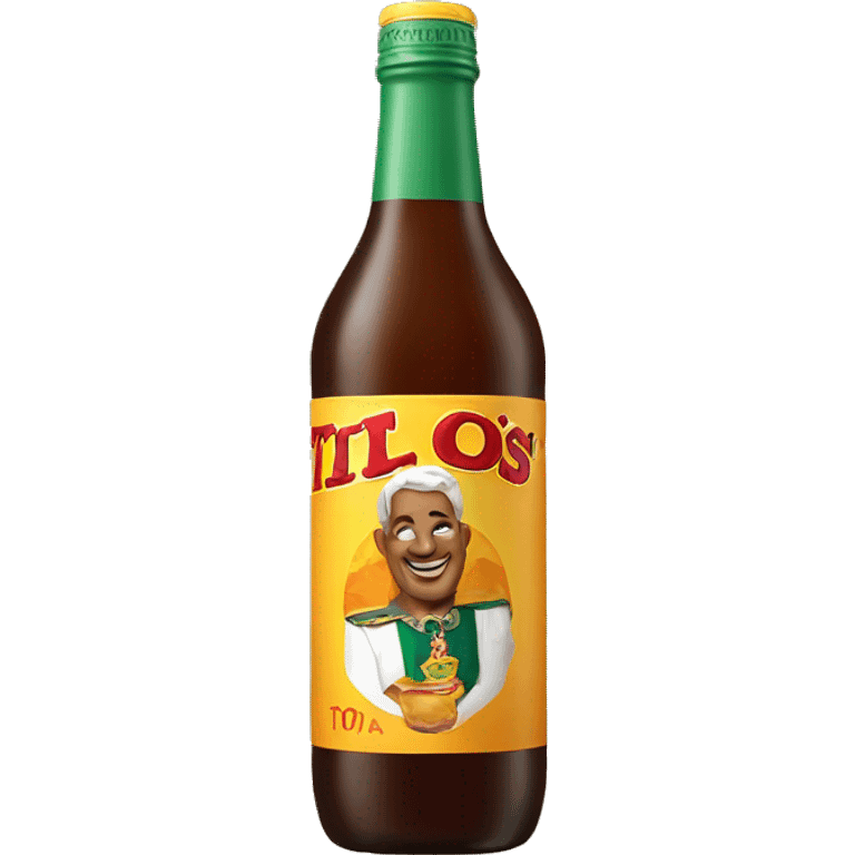 Bottle of Tito’s  emoji