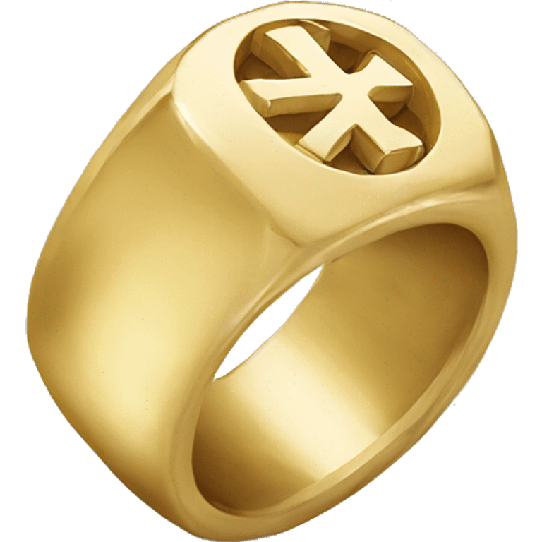 gold oura ring emoji