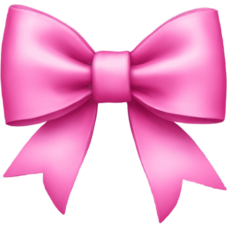 Pink bow  emoji