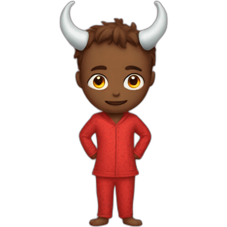 Devil in pjs emoji