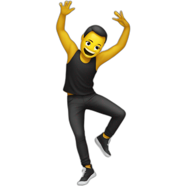 Danse techno emoji