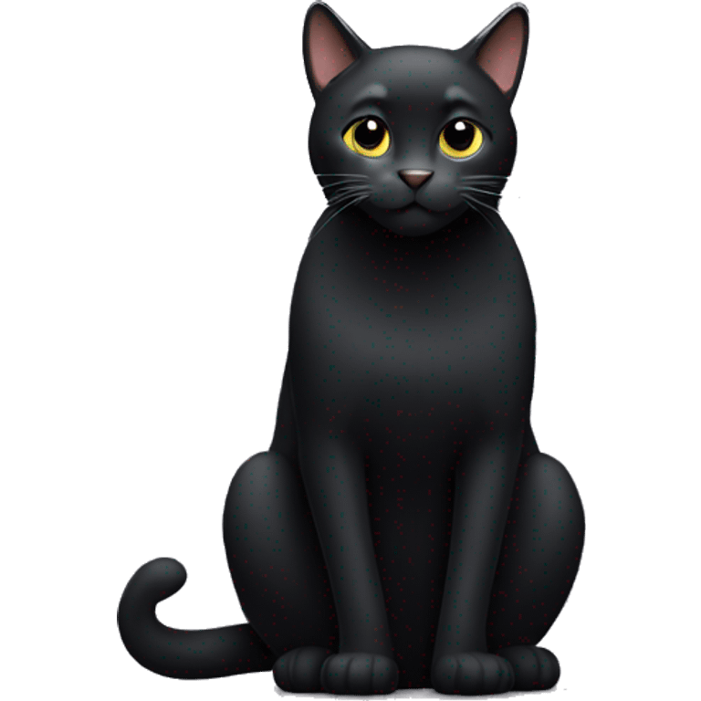 Big Black Cat emoji